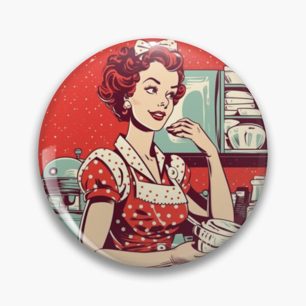 Item preview, Retro Housewife: A Pop Art Tribute designed and sold by Studio-Canvas.
