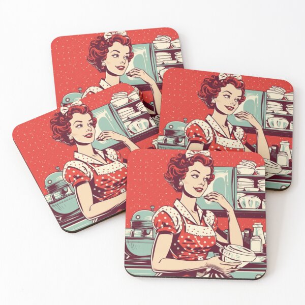 Item preview, Retro Housewife: A Pop Art Tribute designed and sold by Studio-Canvas.