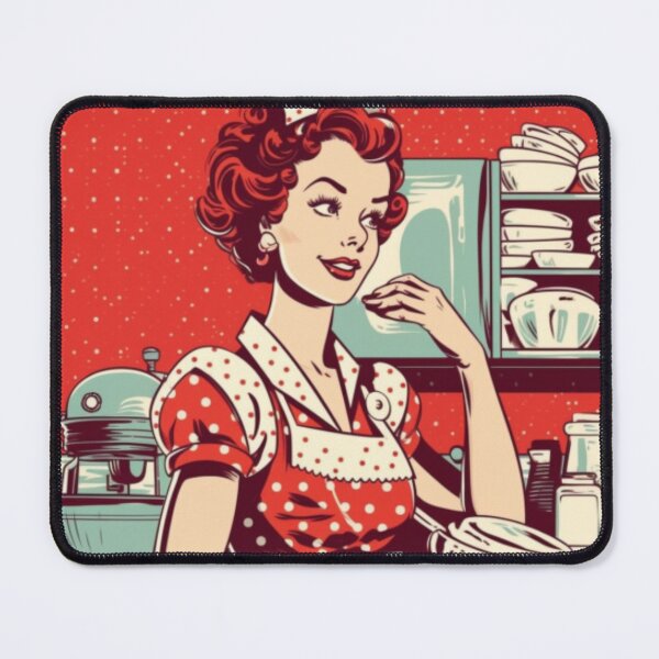 Item preview, Retro Housewife: A Pop Art Tribute designed and sold by Studio-Canvas.
