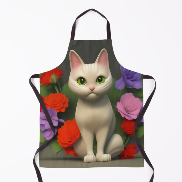 Item preview, Cat Flower 03 designed and sold by Camila Hamdan.