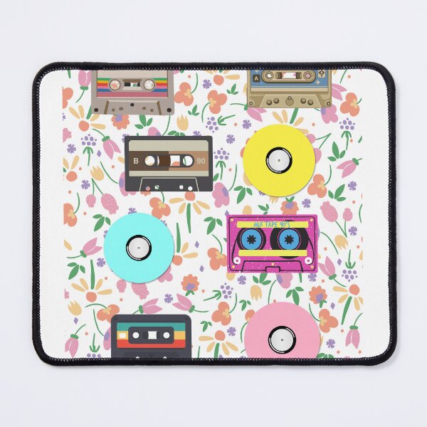 Item preview, Retro flowers and music designed and sold by Lotsalaughta.