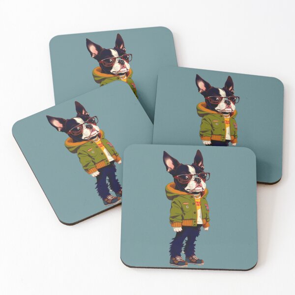 Item preview, Hipster Dog V41 designed and sold by HipsterAnimals.