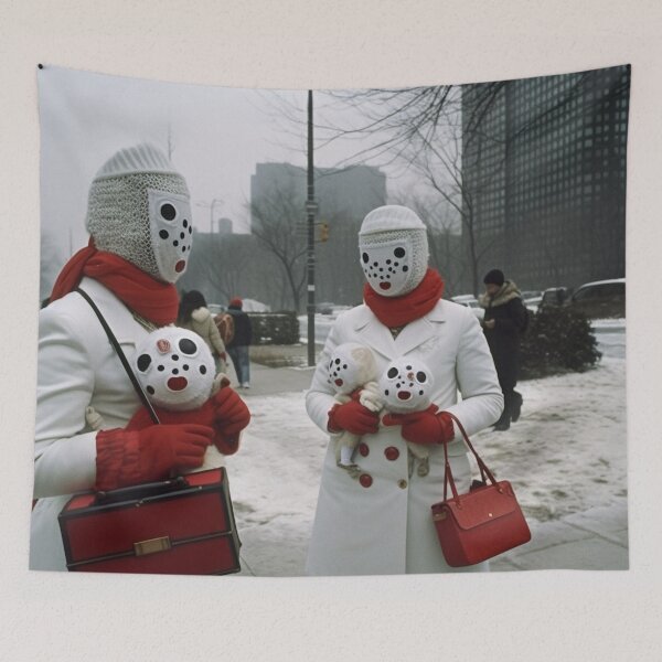 Item preview, Masked Twins #5 - Photography Print designed and sold by CasualSetbacks.