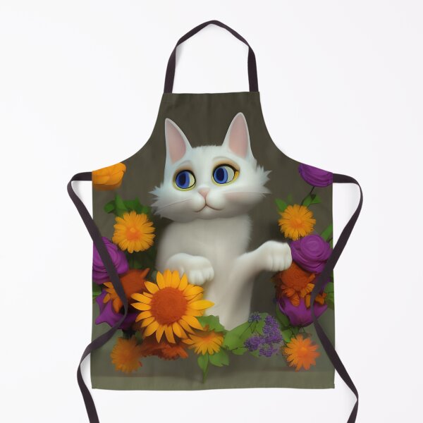 Item preview, Cat Flower 04 designed and sold by Camila Hamdan.