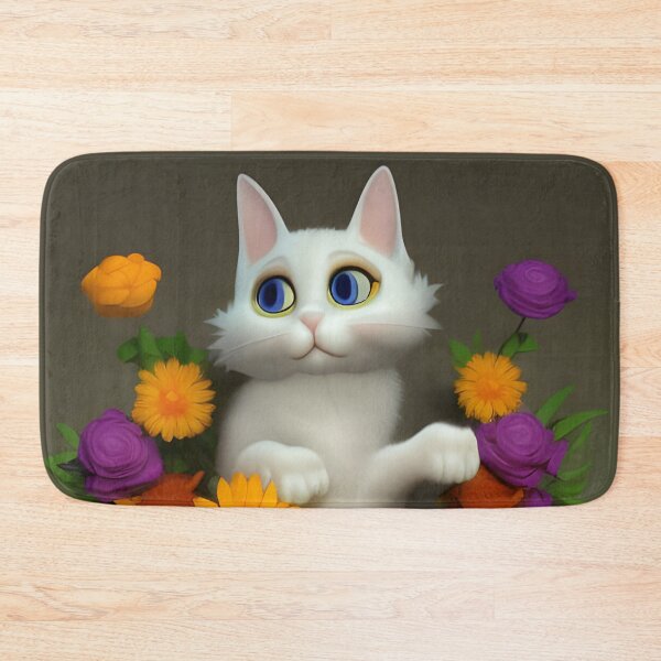 Item preview, Cat Flower 04 designed and sold by Camila Hamdan.