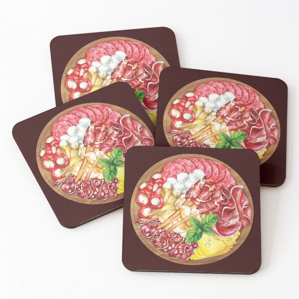Item preview, Round Antipasto Charcuterie Board designed and sold by Alicia Chee.