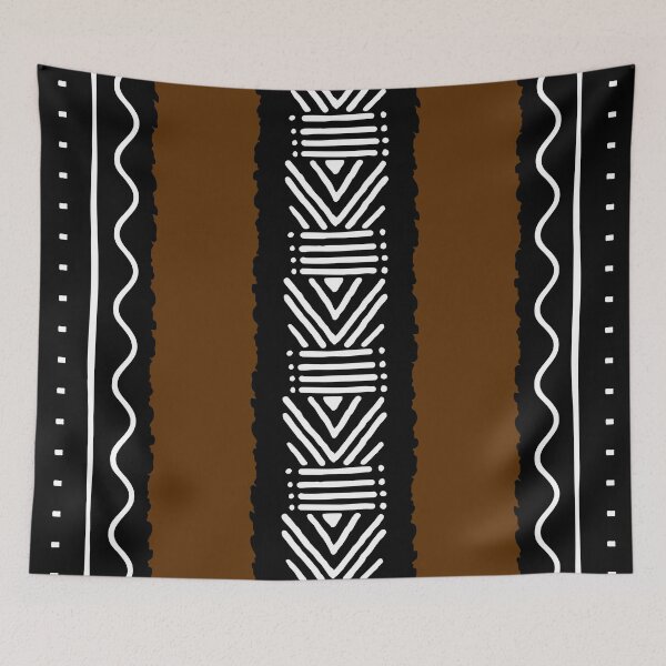 Item preview, African Bogolan Mud Cloth Textile Design designed and sold by funkyvibes.