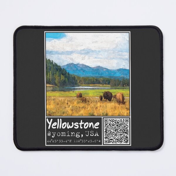 Item preview, Yellowstone, WY, USA designed and sold by Era-of-Traveler.