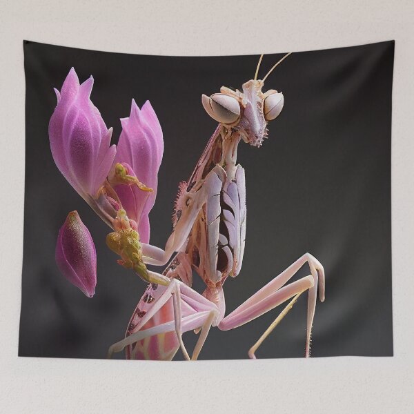 Aperçu de l'œuvre Orchid Mantis créée et vendue par DigitizedArt.