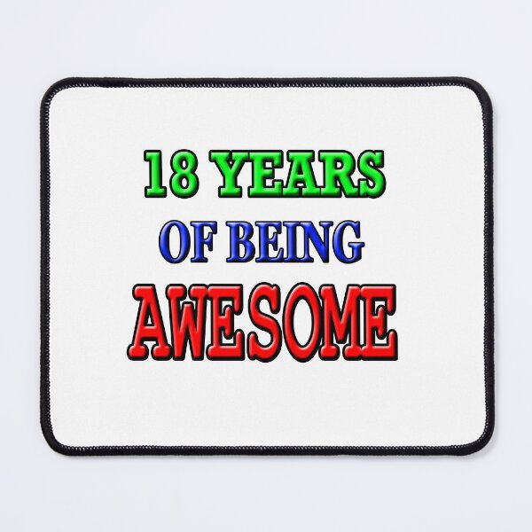 Item preview,  18 Years of Being Awesome Birthday 2 designed and sold by Angelle55.