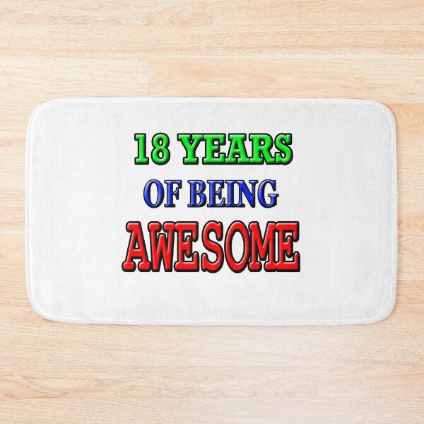 Item preview,  18 Years of Being Awesome Birthday 2 designed and sold by Angelle55.