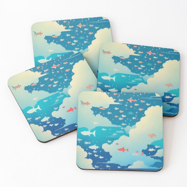 Item preview, Swimming in the Sky designed and sold by glassinmyfinger.