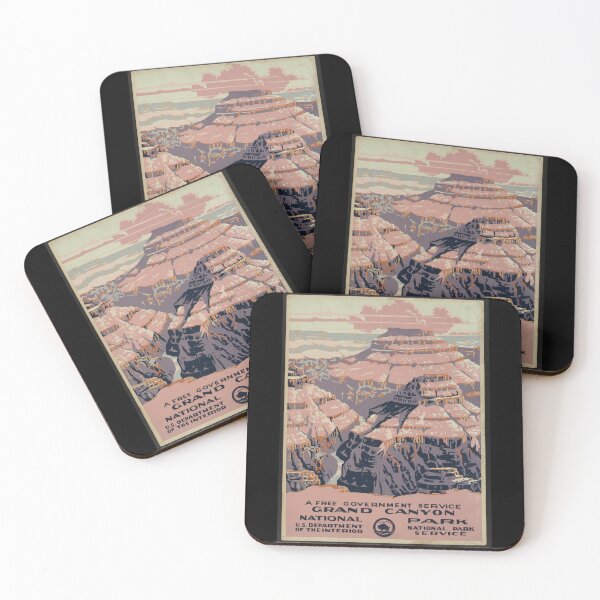 Item preview, Vintage Grand Canyon National Park Poster designed and sold by kathrynhw.