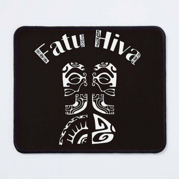 Item preview, FATU HIVA (White) designed and sold by Nesian-Tahiti.