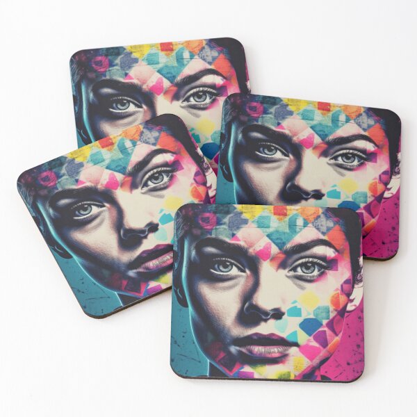 Item preview, Flair in Focus: Pop Art Portrait designed and sold by Studio-Canvas.