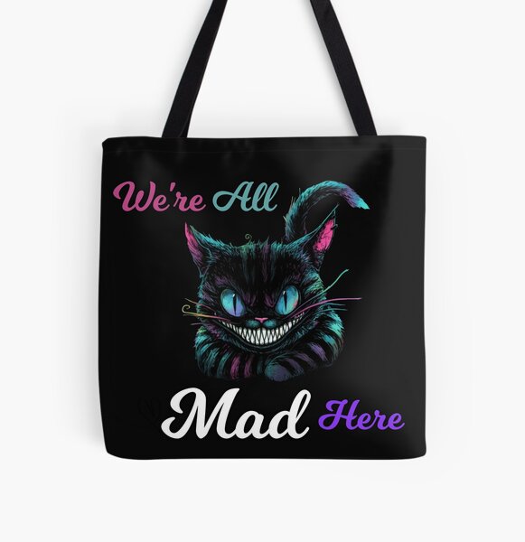 Cheshire Cat, We're All Mad Here, Alice, Wonderland Creepy Cat