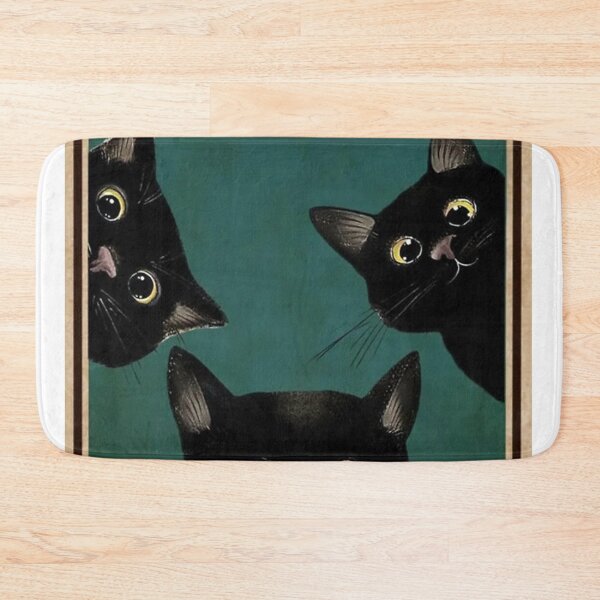 Item preview, Three Baby Black Cats - Are You Pooping Poster designed and sold by renoadiser.