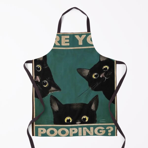 Item preview, Three Baby Black Cats - Are You Pooping Poster designed and sold by renoadiser.