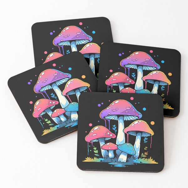 Item preview, Water Color Trippy Psychedelic Mushrooms designed and sold by Dusk Votum.