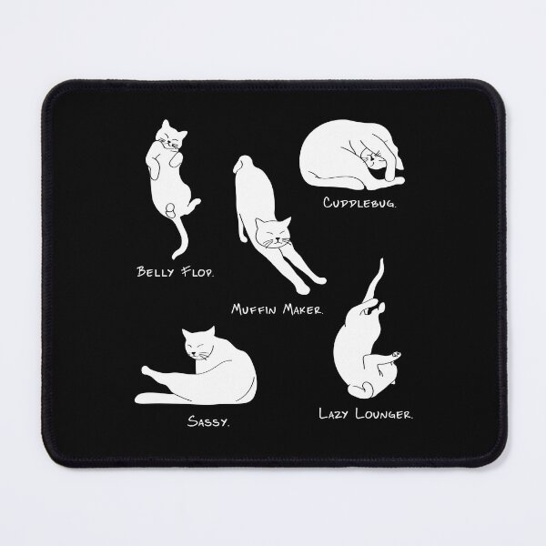 Item preview, Cat Yogas Group 02 | Black designed and sold by Wintre2.