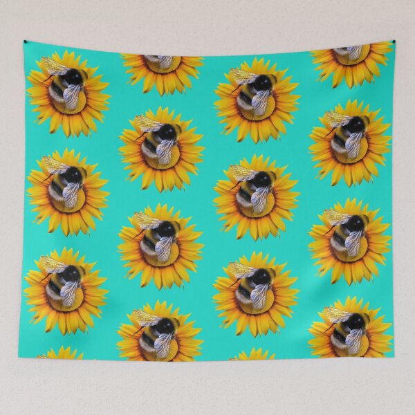 Item preview, Bee on a Sunflower designed and sold by Keatos.