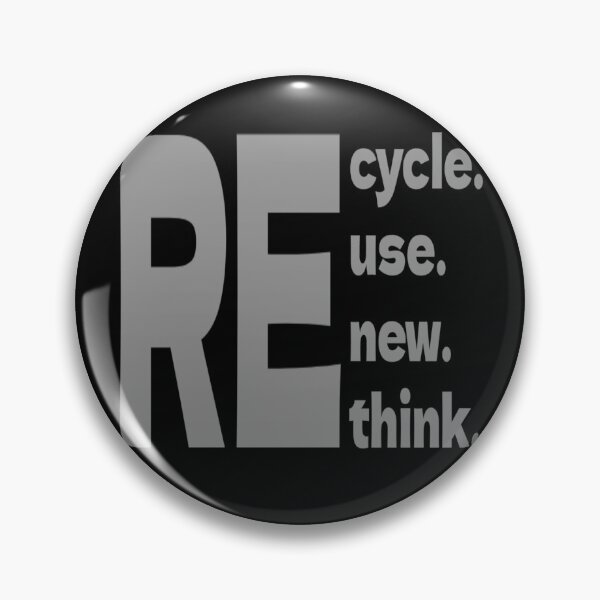 Item preview, Recycle Reuse Renew Rethink designed and sold by Roomshoping.