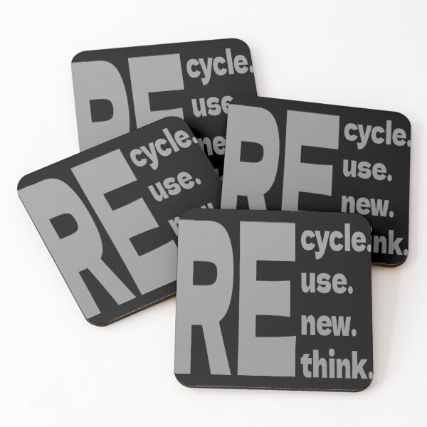 Item preview, Recycle Reuse Renew Rethink designed and sold by Roomshoping.