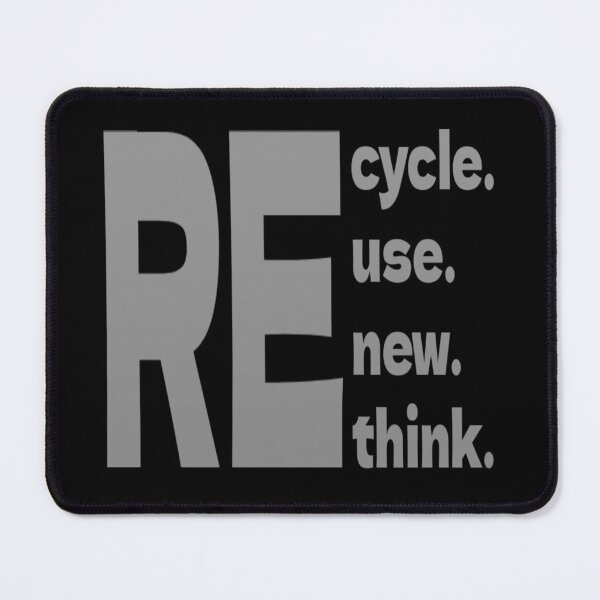 Item preview, Recycle Reuse Renew Rethink designed and sold by Roomshoping.