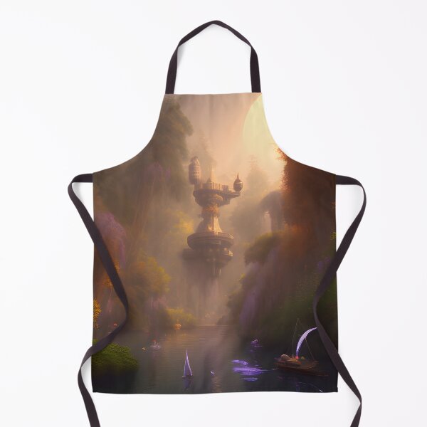 Item preview, Beautiful Castle Fantasy Kingdom Digital Painting Fantasy Landscape designed and sold by VersoShopping.