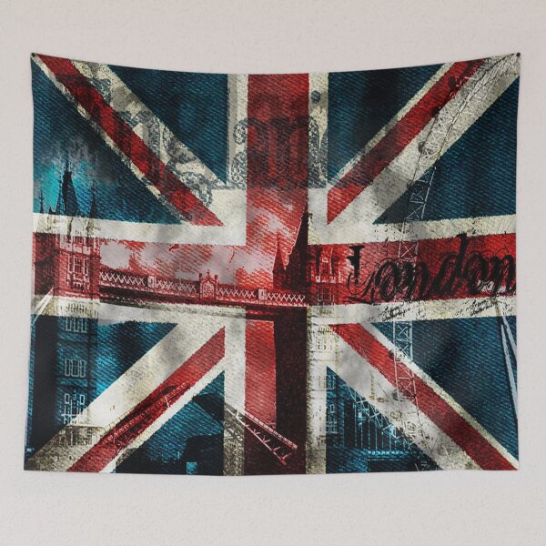Item preview, London Denim Flag designed and sold by tigercub.