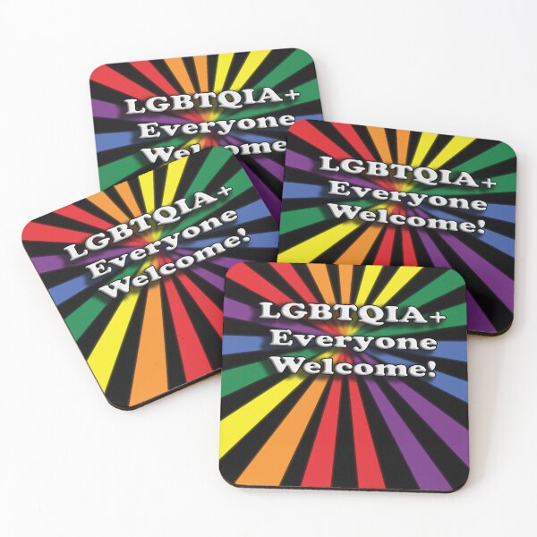 Item preview, Rainbow Rays Everyone Welcome designed and sold by TheirChoice.