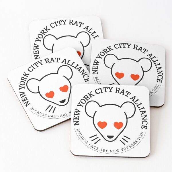 Item preview, NYC Rat Alliance! We stand with rats! designed and sold by CatalpaAve.