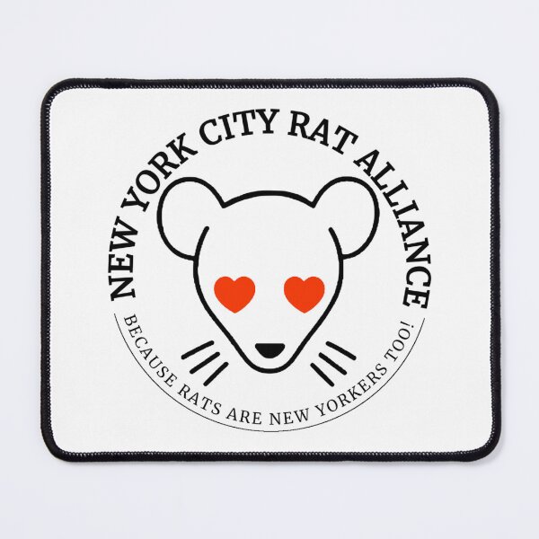 Item preview, NYC Rat Alliance! We stand with rats! designed and sold by CatalpaAve.