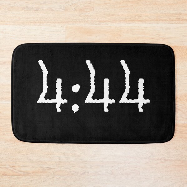 Item preview, 4:44 Angel Number 444 On Black designed and sold by type-and-create.