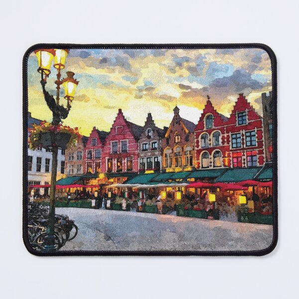 Item preview, Market Square, Brugge, Belgium designed and sold by Era-of-Traveler.
