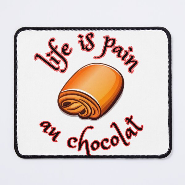 Item preview, life is pain au chocolat  designed and sold by paradisNouha.
