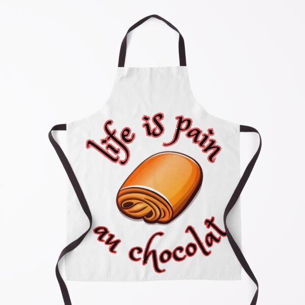 Item preview, life is pain au chocolat designed and sold by paradisNouha.