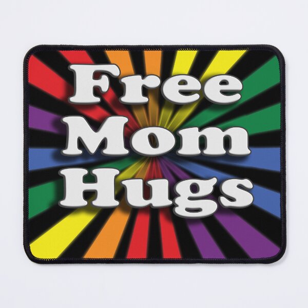 Item preview, Rainbow Rays Free Mom Hugs designed and sold by TheirChoice.