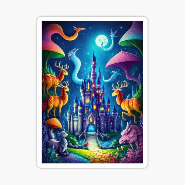 Fairytale Visions (Castles and Princesses 5) Sticker