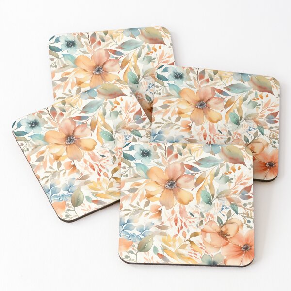 Item preview, Watercolor summer flower pattern designed and sold by BabyDD.