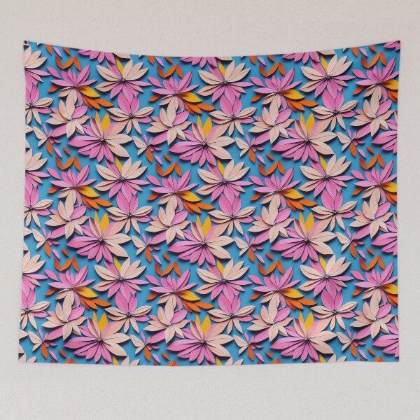 Item preview, Spring Flowers CraftPaper 1 designed and sold by PinetumDesigns.