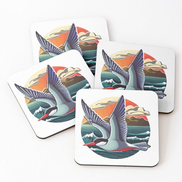 Item preview, Common Tern Soaring at Sunset designed and sold by Vector-nook.