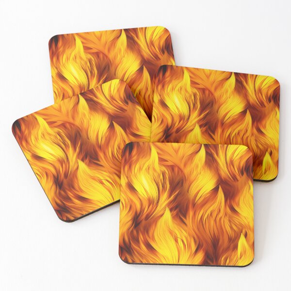 Item preview, Golden Fire designed and sold by Brush-Blueprint.