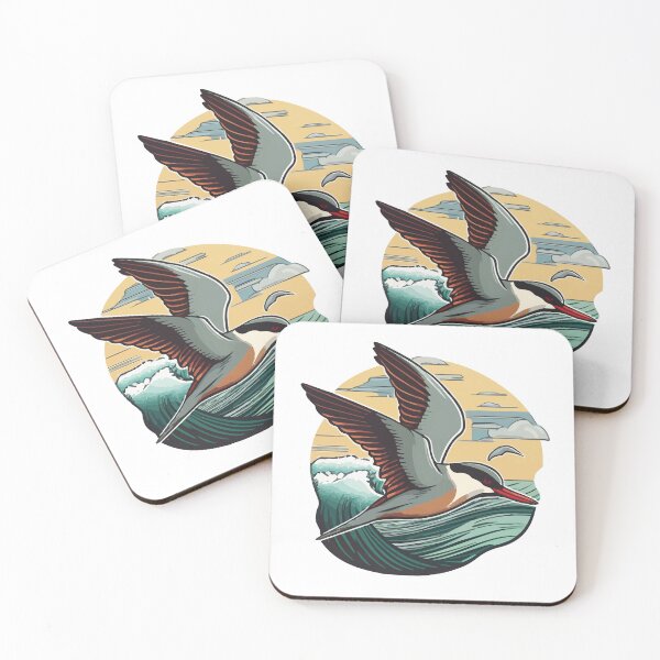 Item preview, Common Tern Catching a Wave designed and sold by Vector-nook.