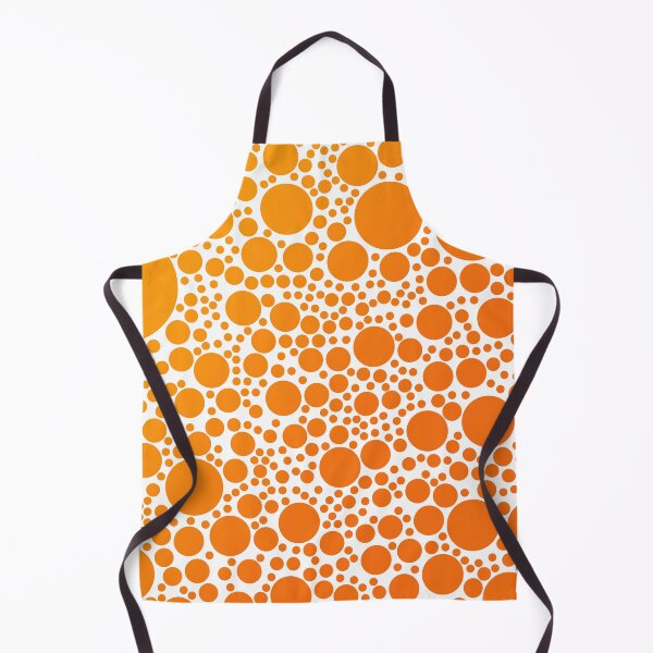 Item preview, Sunlight Orange Polka Dots Pattern designed and sold by patternsoup.