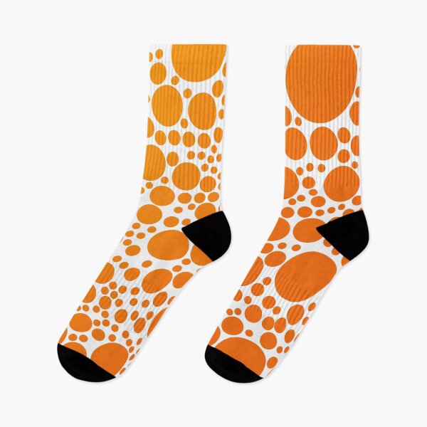 Item preview, Sunlight Orange Polka Dots Pattern designed and sold by patternsoup.