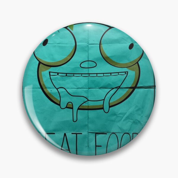 Item preview, I EAT FOOD (Invader Zim) designed and sold by lindacardinale.