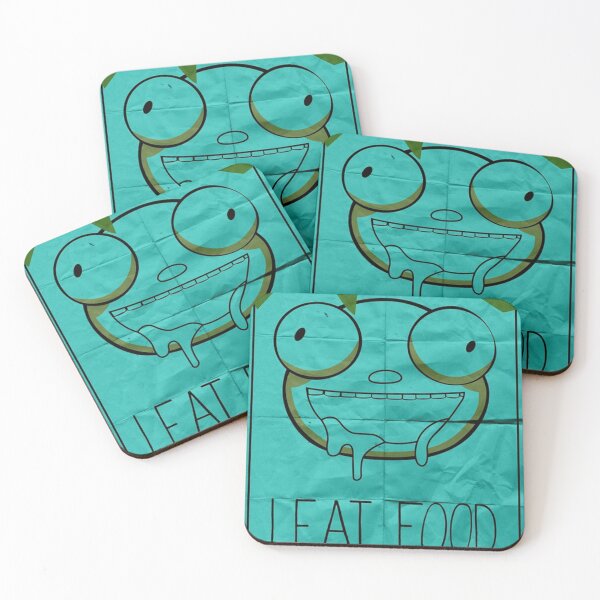 Item preview, I EAT FOOD (Invader Zim) designed and sold by lindacardinale.