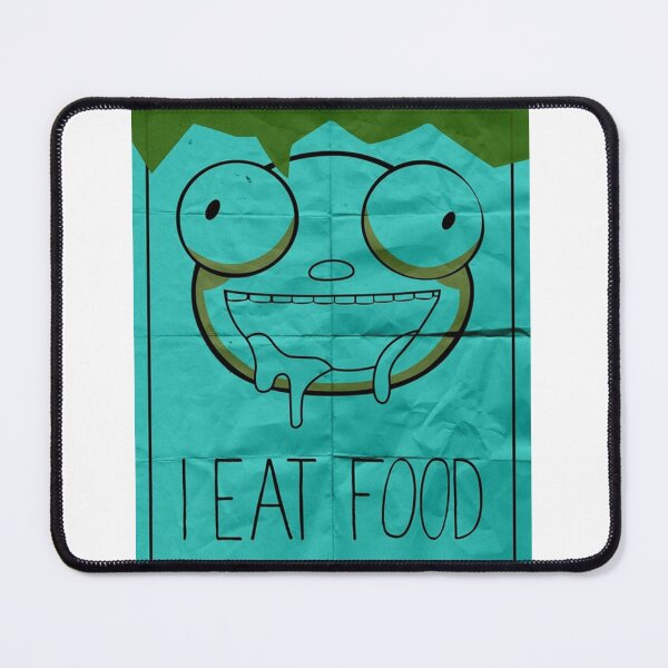 Item preview, I EAT FOOD (Invader Zim) designed and sold by lindacardinale.