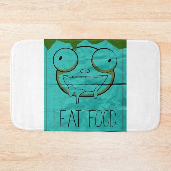 Item preview, I EAT FOOD (Invader Zim) designed and sold by lindacardinale.